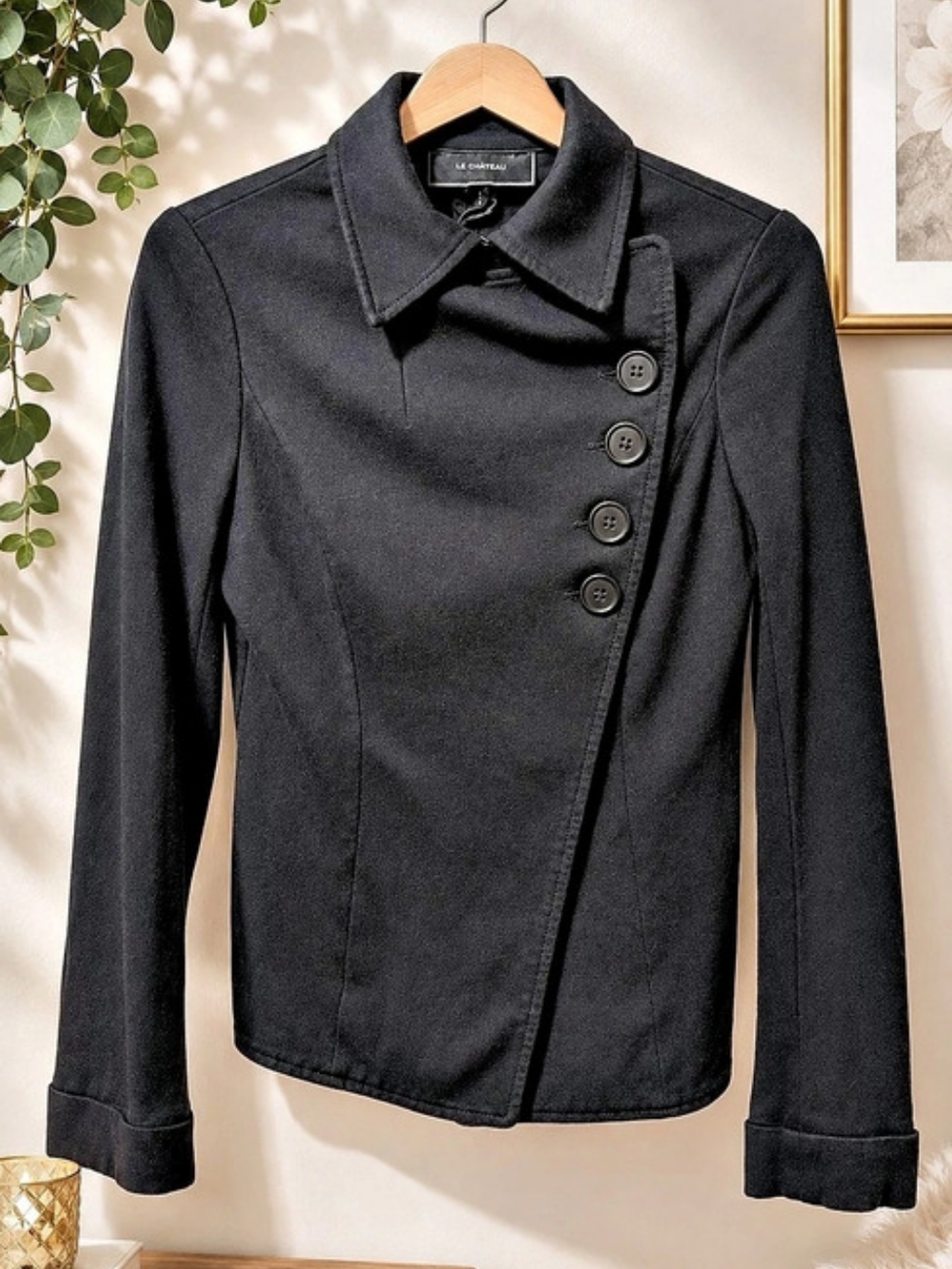 Le Chateau Button Front Jacket XXS